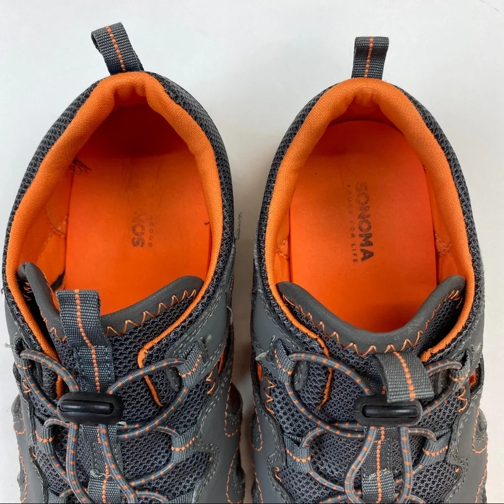 Boys Sandals Size 3 by Sonoma Gray & Orange - Picture 9 of 12